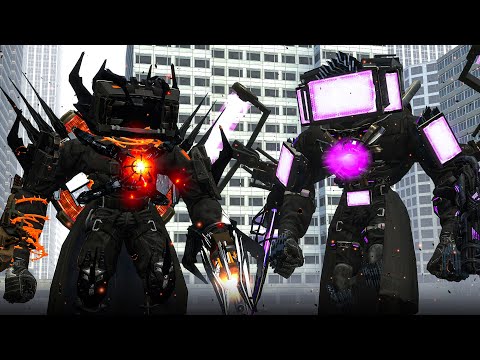 TITAN TV MAN WITH ASTRO UPGRADES VS "THE WATCHMAN OF DOOM"! - Skibidi Toilet In Garry's Mod