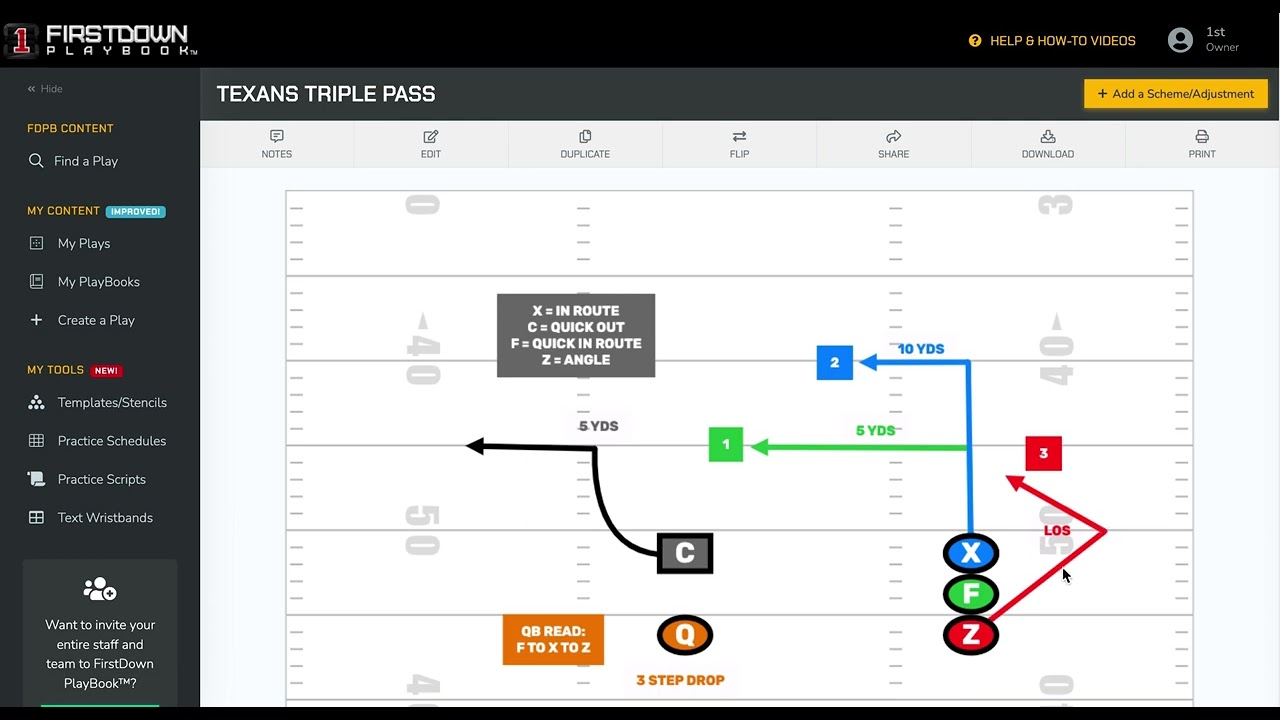 New 5v5 NFL Flag Formation Bunch Stack Installs