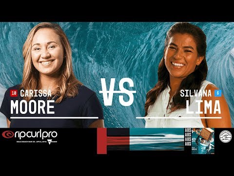 Carissa Moore vs. Silvana Lima - Quarterfinals, Heat 1 - Rip Curl Women's Pro Bells Beach 2018