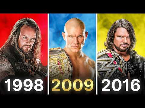 The BEST Year of Every WWE Legend