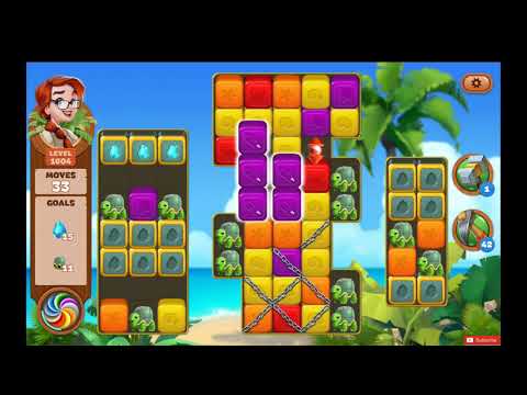 Lost Island Blast Adventure Level 1604 NO BOOSTERS - A S GAMING ✔