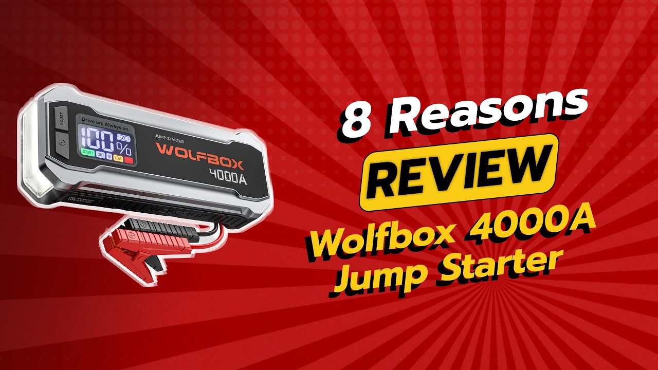 WOLFBOX 4000A Jump Starter Review (8 Reasons Not To Buy) ⚡🚗