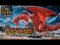 Gandalf and the Red Dragon from the North | MIDDLE-EARTH ASMR Bedtime Story