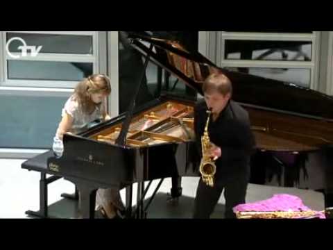 Max Reger Tage 2012, Weiden, Germany, Sergey Kolesov (saxophone) Elena Grinevich(piano)
