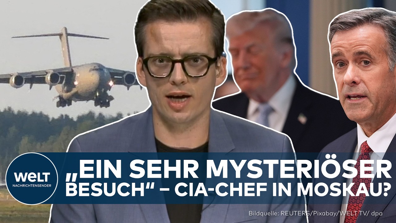 GEHEIME MISSION IN MOSKAU! CIA-Chef bei Putin – was planen die USA?