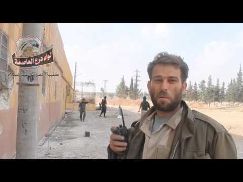 استهداف نقاط قوات النظام في قرية الدويرينة في ريف حلب بواسطة صواريخ محلية الصنع من قبل كتيبة العز بن عبد السلام