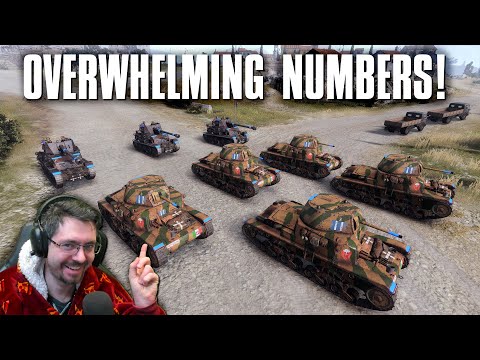 OVERWHELMING NUMBERS! 4v4 - Company of Heroes 3