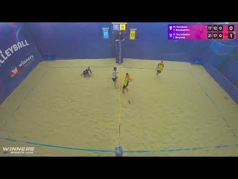 08:45 M. Horobets / Y. Bohdashkin - D. Svyrydenko /I. Skrynnik 17.11.2022 | Winners Beach Volleyball