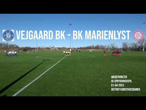 Vejgaard BK - BK Marienlyst - Højdepunkter - 1/4-2023