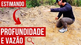 Como Estimar a Profundidade e Vazão Nas Macações do Poço Tubular de Água #radiestesia