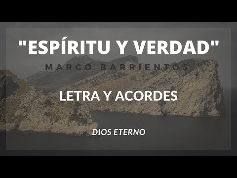 Espíritu De Dios - Marco Barrientos