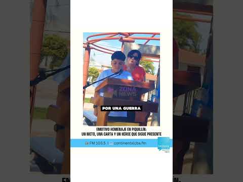 🇦🇷❤️ Emotivo homenaje en Piquillín: Un niteo, una carta y un héroe que sigue presente.