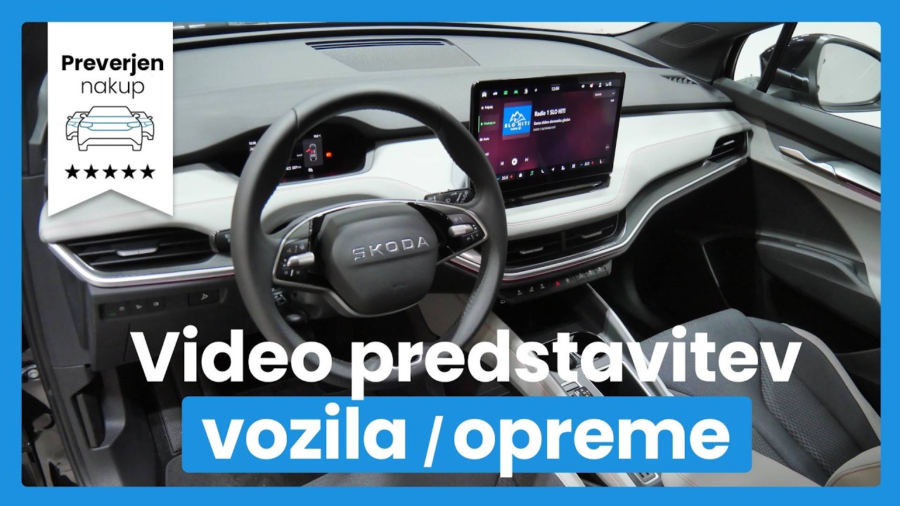Škoda Elroq 85 - DOBAVA AVGUST 2026