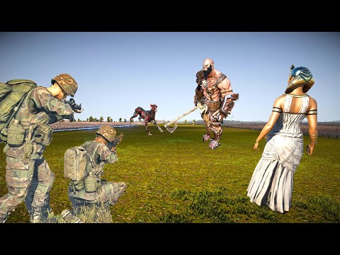 Can military force save the historical area from monsters ? ultimate epic battle simulator 2