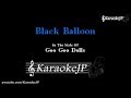 Black Balloon (Karaoke) - Goo Goo Dolls