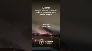 Imagens mostram como ficou Arad, no sul de Israel, após ataque iraniano