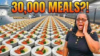 🚢 How Cruise Ships Make 30,000 Meals Every Day!