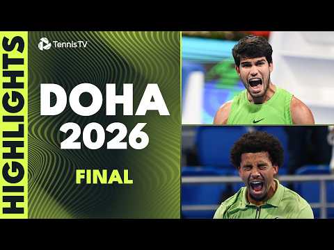 Carlos Alcaraz vs Arthur Fils For The Title 🏆 | Doha 2026 Final Highlights
