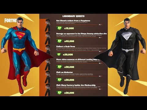 Fortnite All *LEAKED* Week 10 Legendary Quests(Challenges) Guide - Chapter 2 Season 7