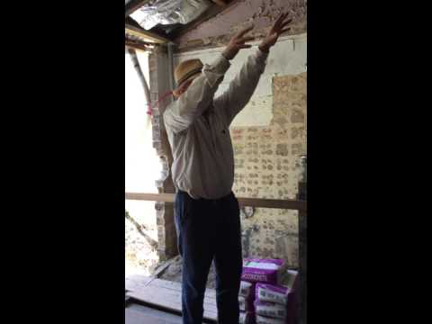 Michael Mobbs introduces Kylie Ahern at her off-grid house launch