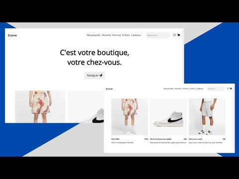 How to Create an E-commerce Website from Scratch in HTML & CSS!