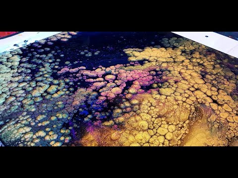 #476 Huge Pearl Pour Using Extreme Sheen 24k Metallic Gold