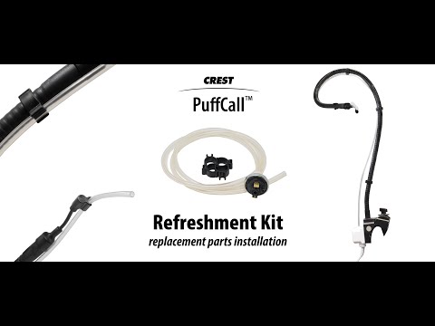 Slide 4 - PuffCall Call Cord, 1/4" 2-conductor plug, non-locking, black, 10 ft (video)