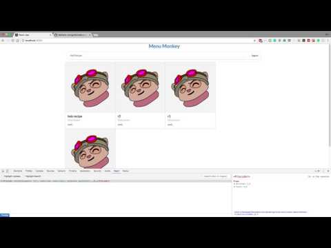 Fullstack Feathersjs and React Web App Updated part 25