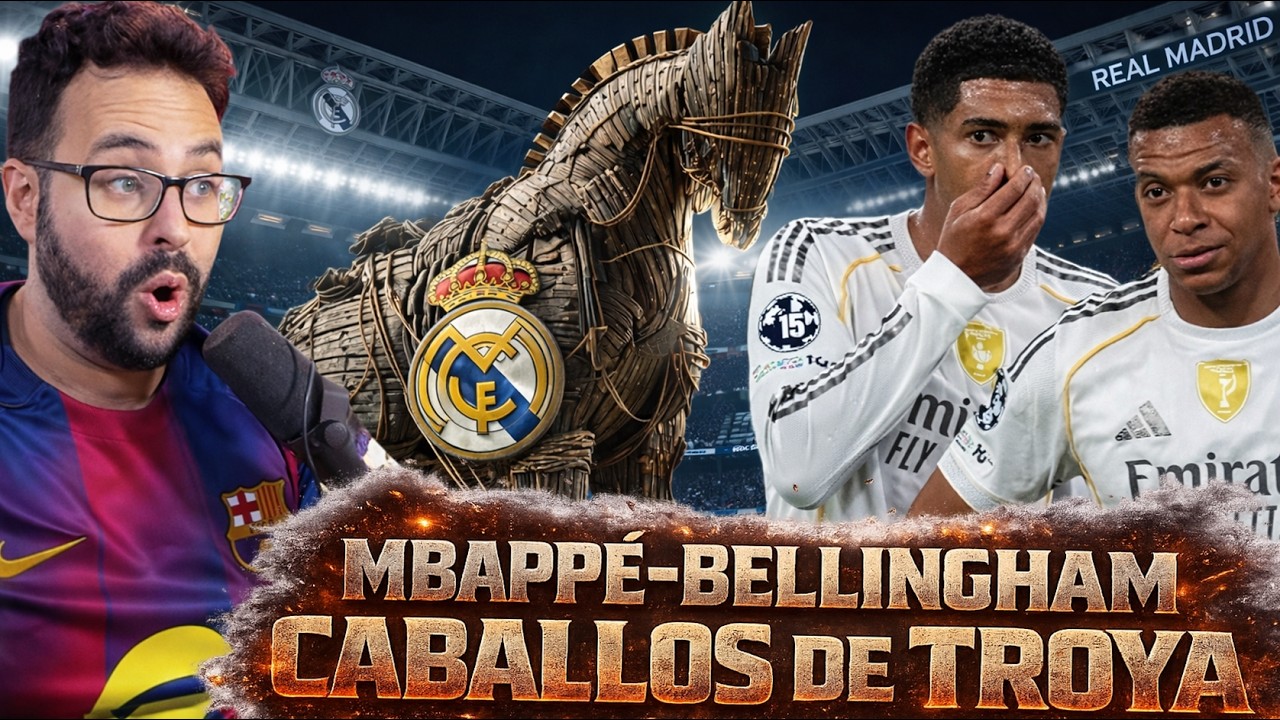 MBAPPÉ y BELLINGHAM ¡Los CABALLOS de TROYA del REAL MADRID!