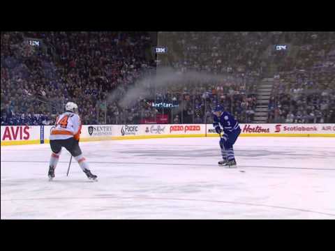 van Riemsdyk Goal - Flyers 0 vs Leafs 2 - Dec 20th 2014 (HD)
