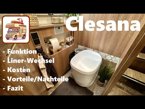 Clesana Camping Toilette - Funktion, Liner-Wechsel, Kosten, Vor- und Nachteile und Fazit #101