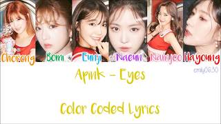 APINK (에이핑크) - EYES [Color Coded Lyrics]