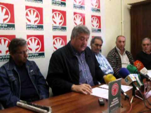 VÍDEO: Rueda de prensa del Partido Andalucista sobre la Colonia San Miguel
