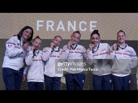 France Junior GAF 🥇 - Médaille d'or par équipe + AA - QL - Championnats d'Europe - Rimini 2024