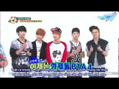 [Vietsub] 130519 Weekly Idol - B1A4