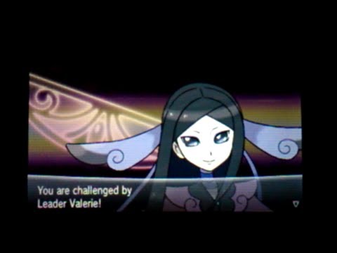 Pokemon X and Y Valerie Gym Leader Walkthrough
