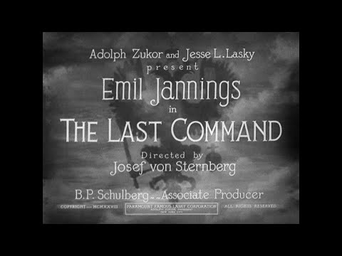 The Last Command (von Sternberg, 1928) — 1080p