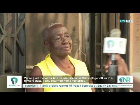Weija Flood Victims Say No Relief Yet From NADMO After Dam Spillage