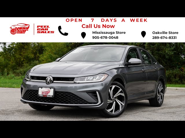 2025 Volkswagen Jetta Highline, Brown Interior, Wireless Apple C in Cars & Trucks in Mississauga / Peel Region