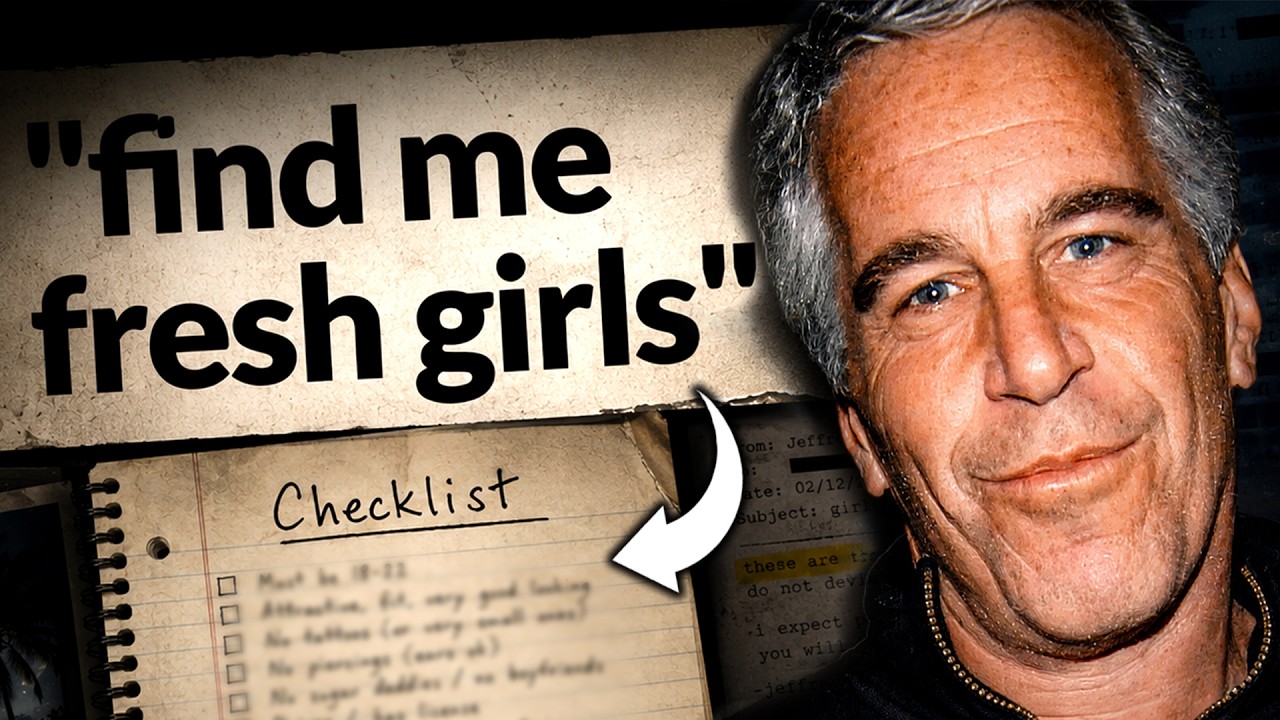 We Found the Disturbing Checklist Epstein Used to Select Victims