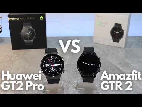 Amazfit GTR2 VS Huawai Watch GT2 Pro which one is better and why?
