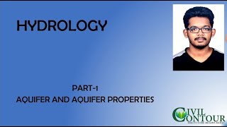 AQUIFER PROPERTIES || HYDROLOGY || Civil Engineering || Civil Contour || Assistant Engineer