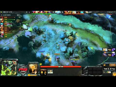 Sqreen's Squad vs MeePwn'd Game 1 - joinDOTA MLG Pro League Europe - @TobiWanDOTA & Ar1se