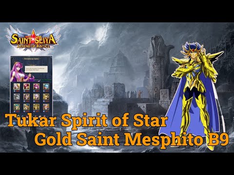 HOKI GACHA KNIGHT TREASURE HUNTING DAN TUKERIN SPIRIT OF STAR  - SAINT SEIYA LEGEND OF JUSTICE