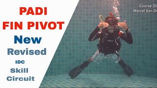 Neutral Buoyancy Fin Pivot | PADI Divemaster and IDC Skill Circuit