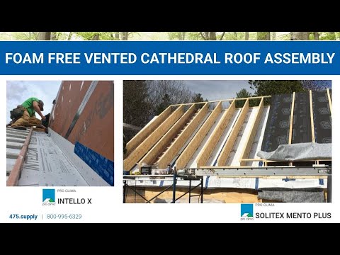 475 BuildingBlocks: Foam-Free Vented Cathedral Roof Assemblies