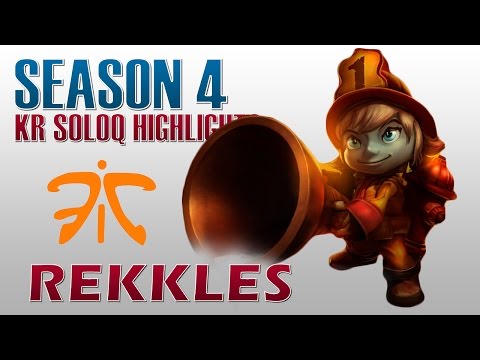 Fnatic Rekkles - Tristana vs Draven - KR SoloQ Highlights