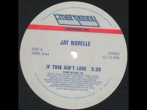 Jay Novelle - If This Ain't Love (1984) [Electrofunk/Freestyle] HQ