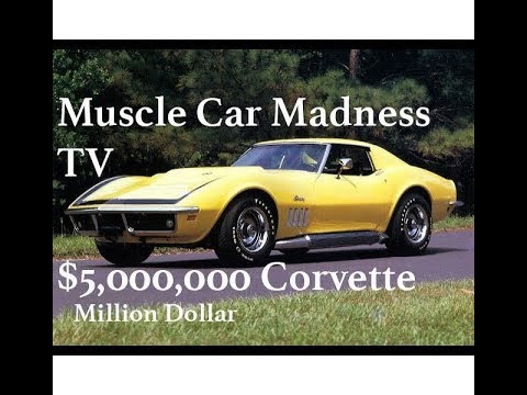 $5,000,000 Million Dollar 1969 ZL1 Corvette (1 of 2) Rarest Corvette EVER Built.