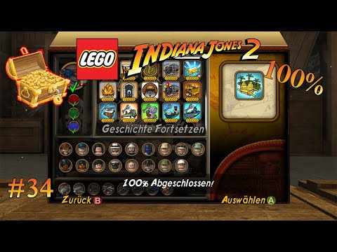 LEGO Indiana Jones 2 #34 | Jäger des Verlorenen Schatzes 💎  100%  |German| No Commentary|